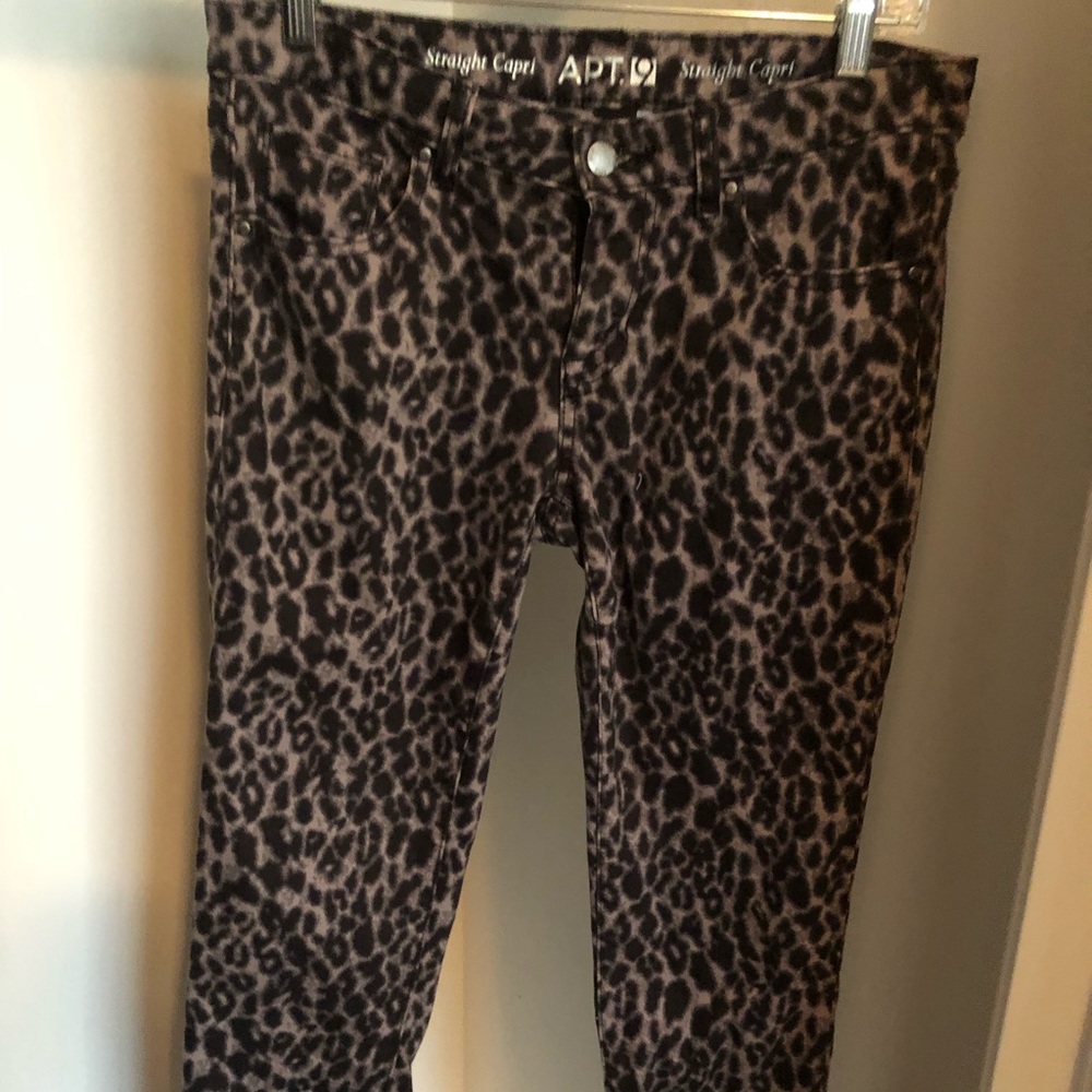 Animal print pants